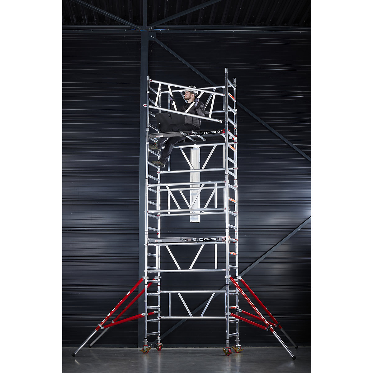 MiTOWER Plus gyorsan összeszerelhető mobil állvány – Altrex (Termék képe 2)-1