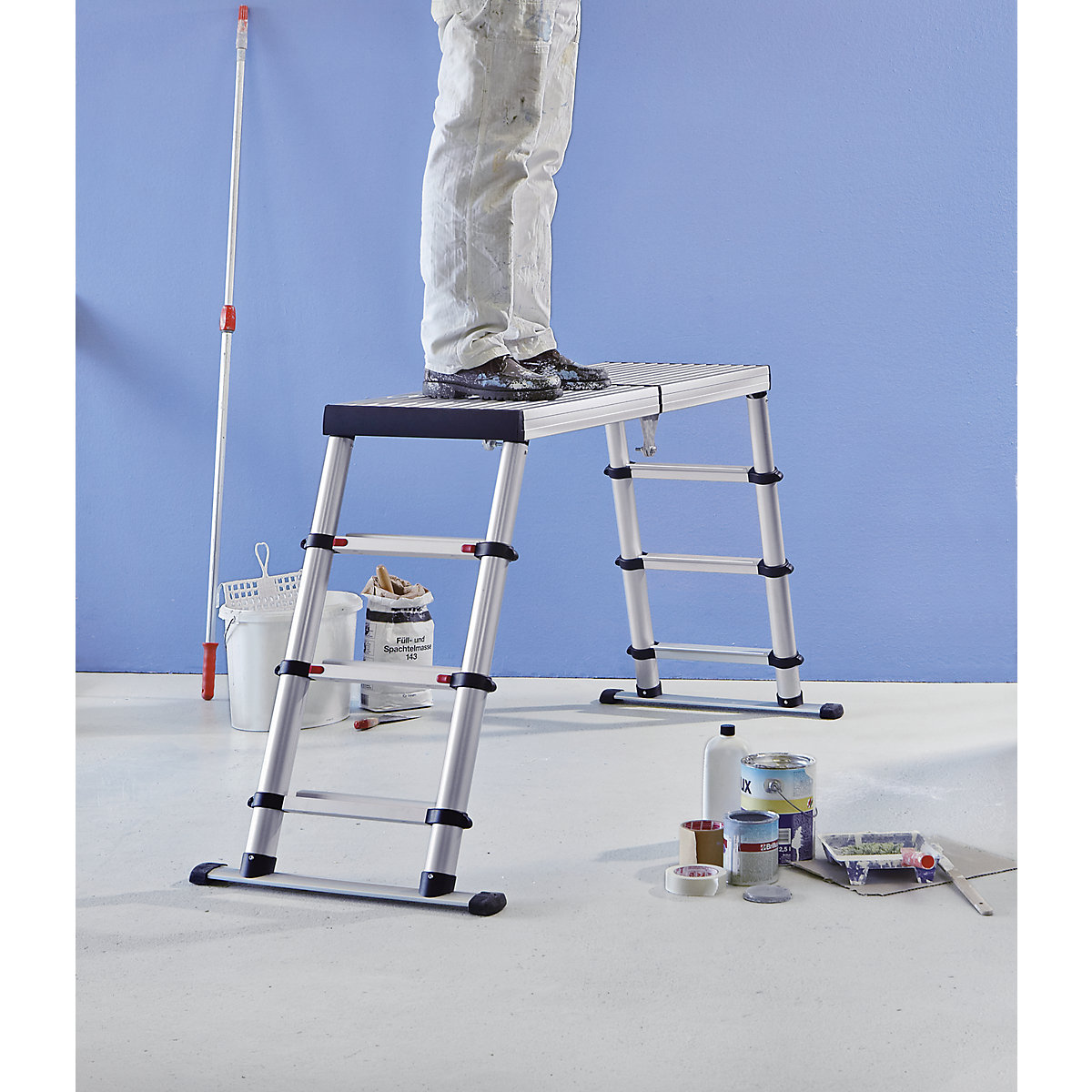 Teleszkópos munkaemelvény – Telesteps (Termék képe 2)-1