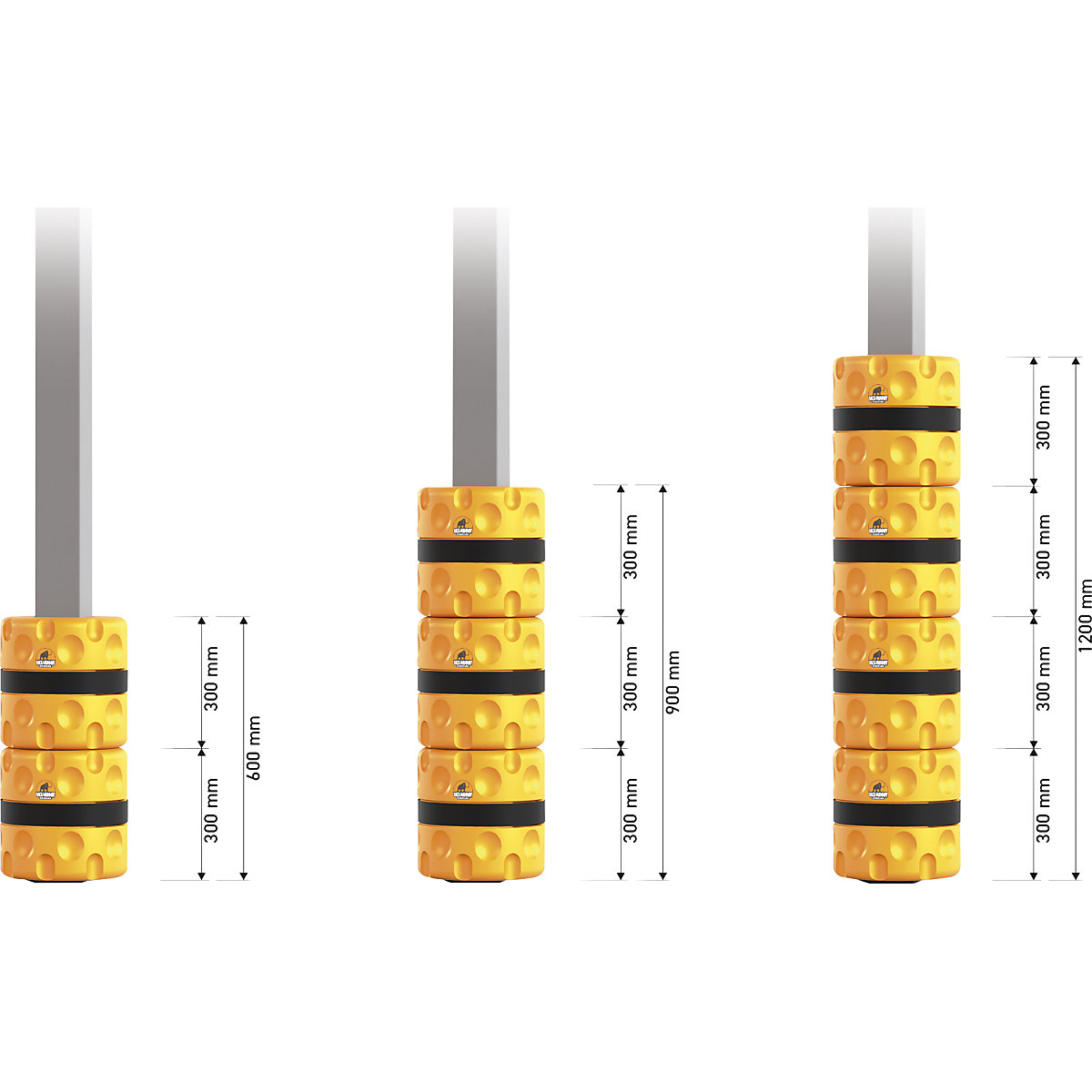 Smart 150 oszlopvédő – Ampere Rack Mammut (Termék képe 5)-4