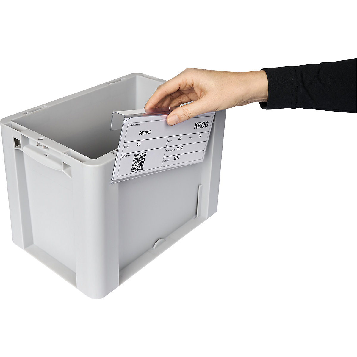 Kemény műanyagtasak, cs. e. 100 db (Termék képe 2)-1