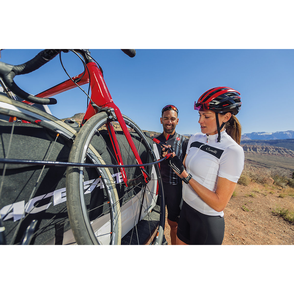 Kiegészítő biztonsági kábel hurkolt végekkel – ABUS (Termék képe 3)-2