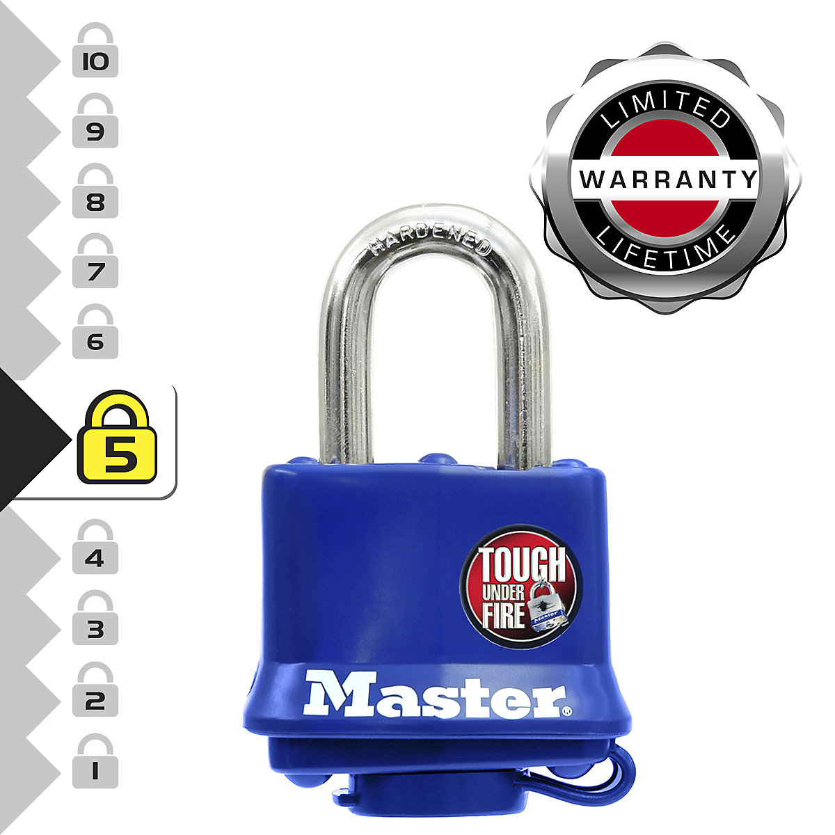 Lakat, acél – Masterlock (Termék képe 6)-5