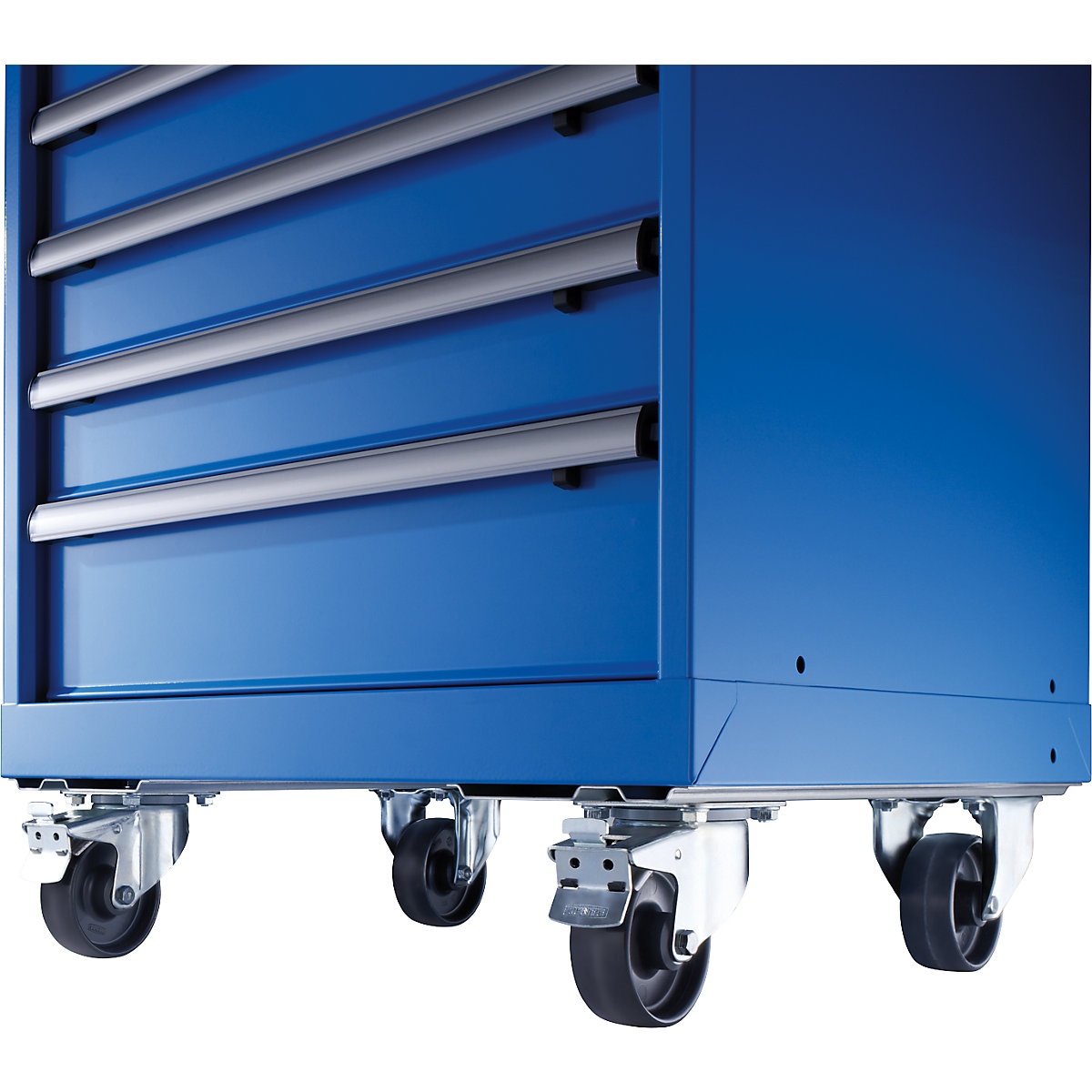 Fiókos szekrény, szélesség 564 mm, mobil – LISTA (Termék képe 5)-4