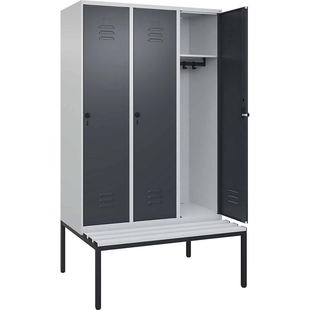 Classic PLUS öltözőszekrény paddal – C+P (Termék képe 444)-443