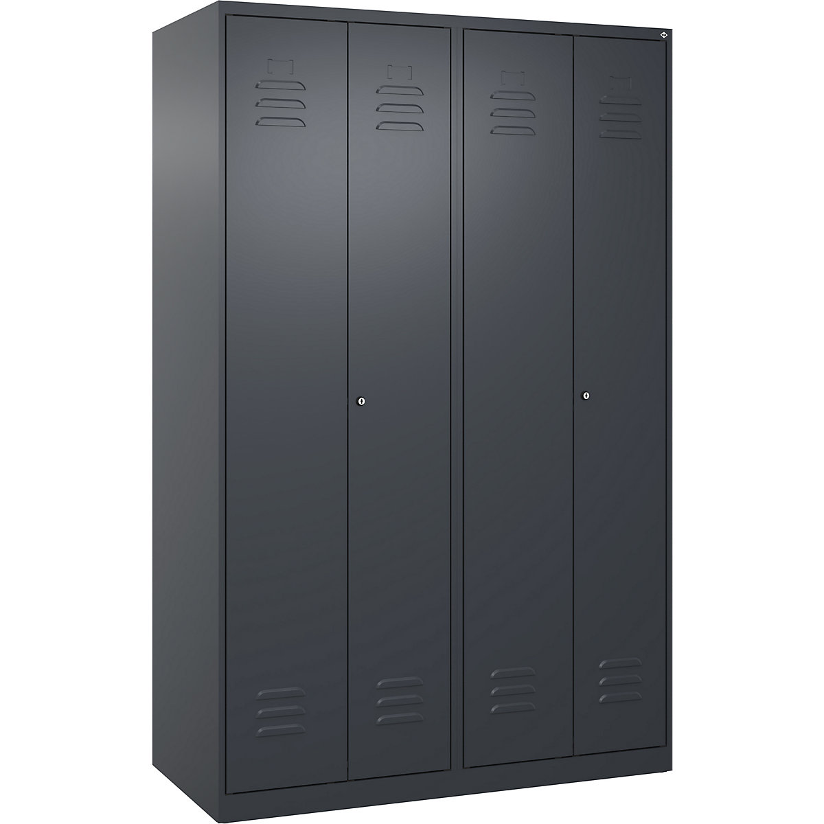 Classic PLUS öltözőszekrény utcai és munkaruházat tárolásához – C+P (Termék képe 5)-4