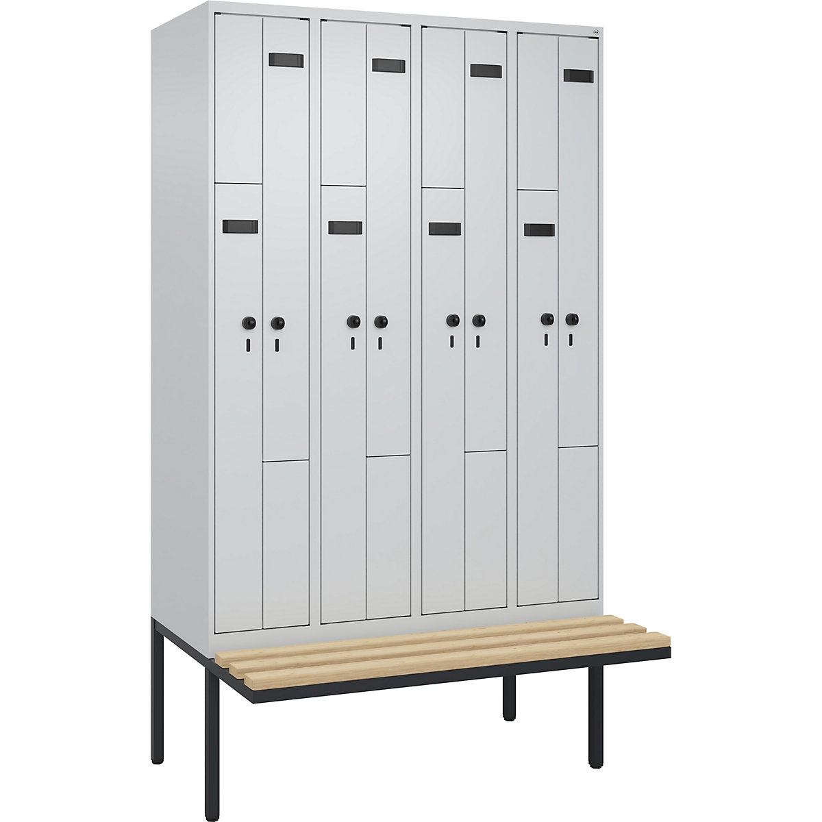 Evolo PLUS Z-rekeszes öltözőszekrény paddal (Termék képe 2)-1