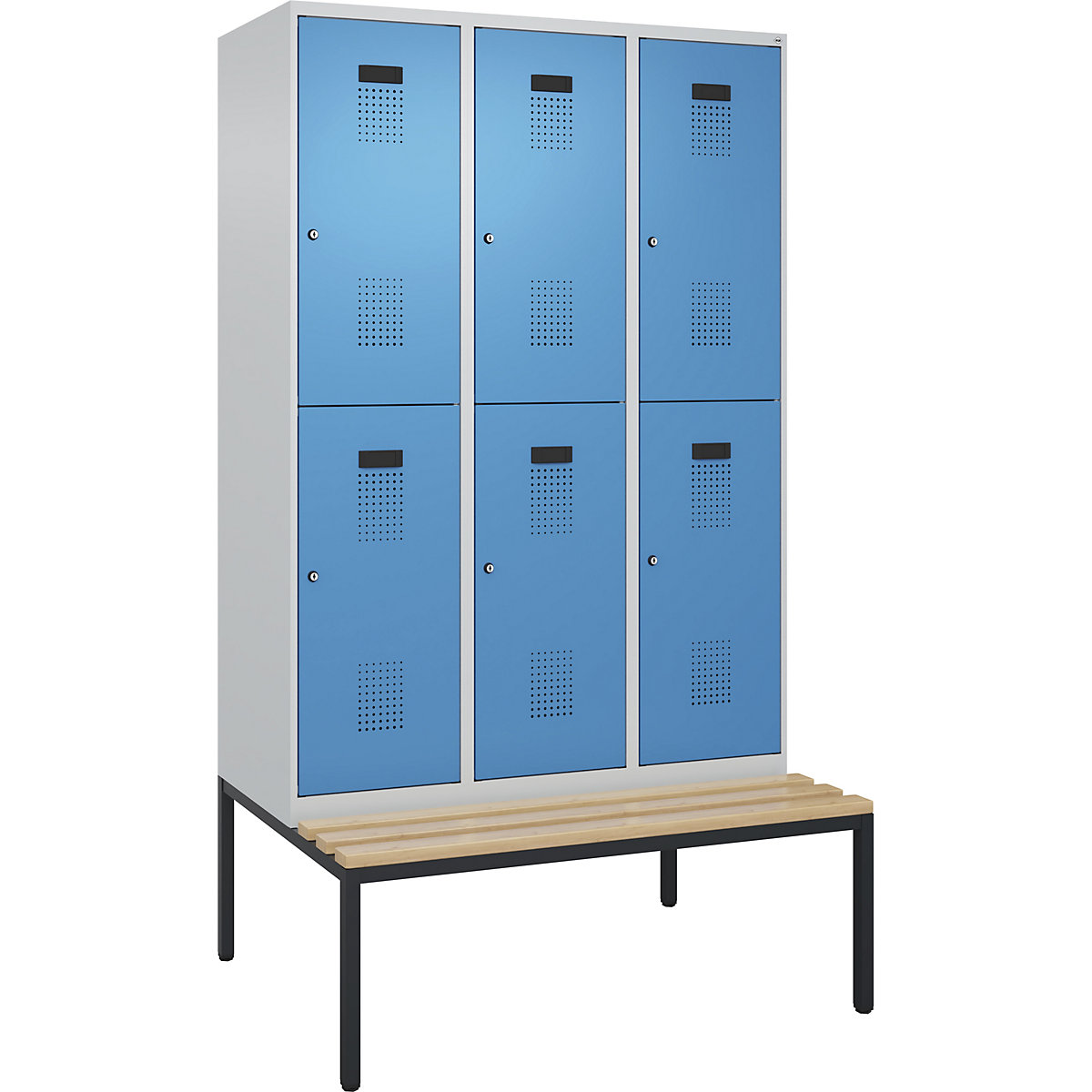 Evolo PLUS kétszintes öltözőszekrény paddal (Termék képe 426)-425