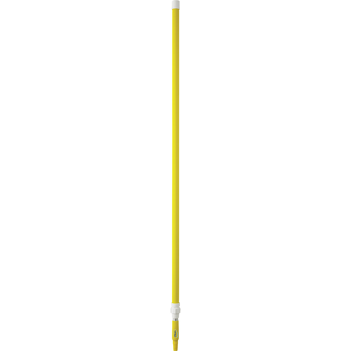 Teleskopická násada, ergonomická – Vikan, Ø 32 mm, dĺžka 1575 mm – 2780 mm, OJ 5 ks, žltá-4