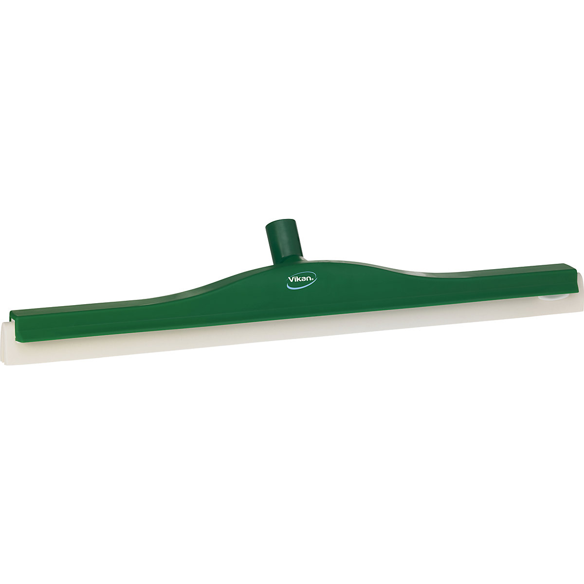 Stierka na vodu s vymeniteľnou kazetou – Vikan, s otočným kĺbom, dĺžka 600 mm, OJ 10 ks, zelená
