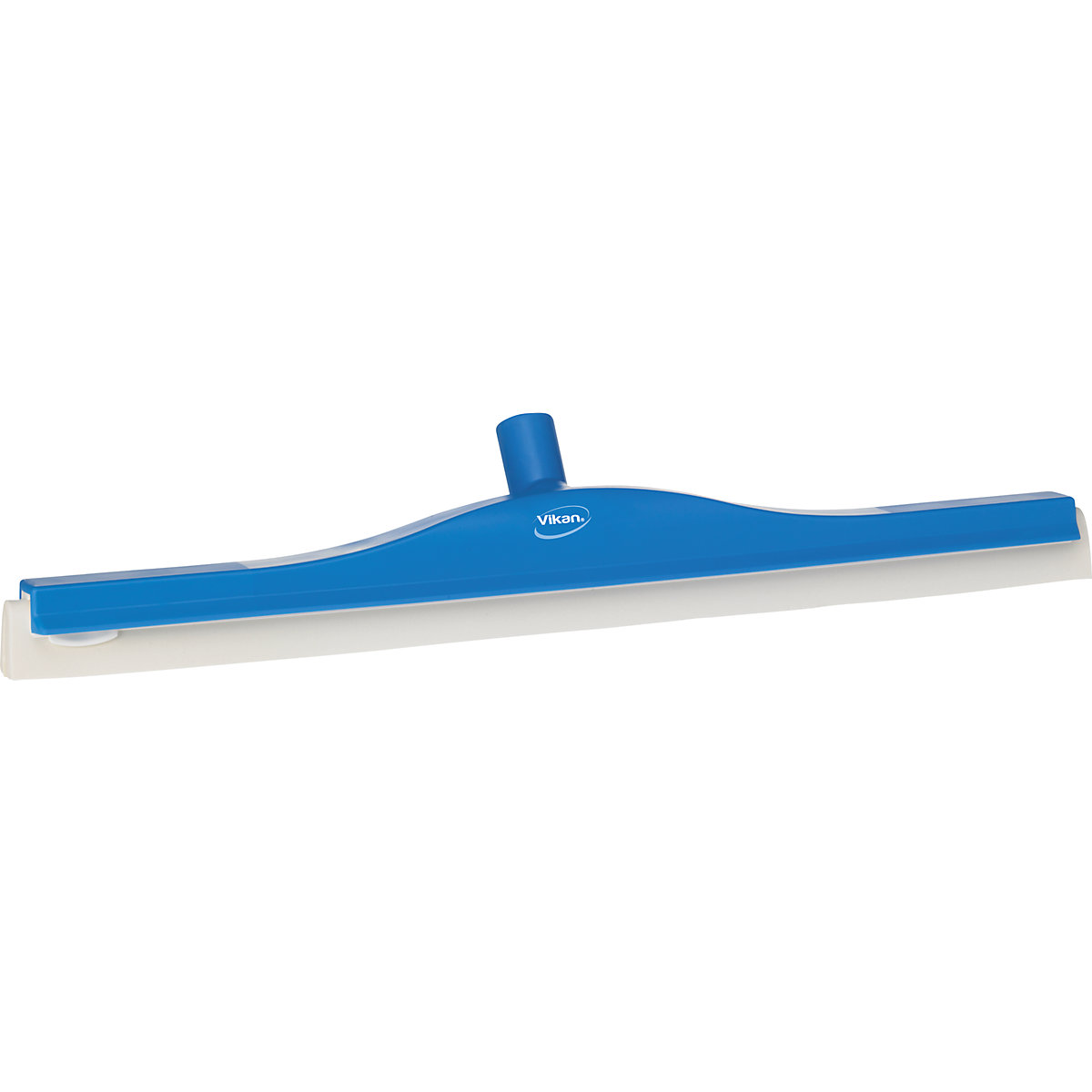 Stierka na vodu s vymeniteľnou kazetou – Vikan, s otočným kĺbom, dĺžka 600 mm, OJ 10 ks, modrá