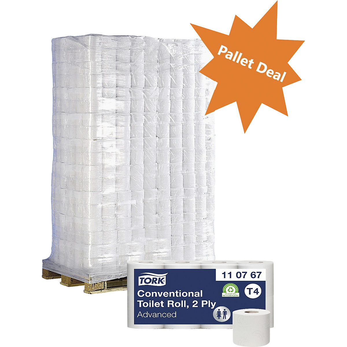 Papier toaletowy, rolka konwencjonalna &ndash; TORK