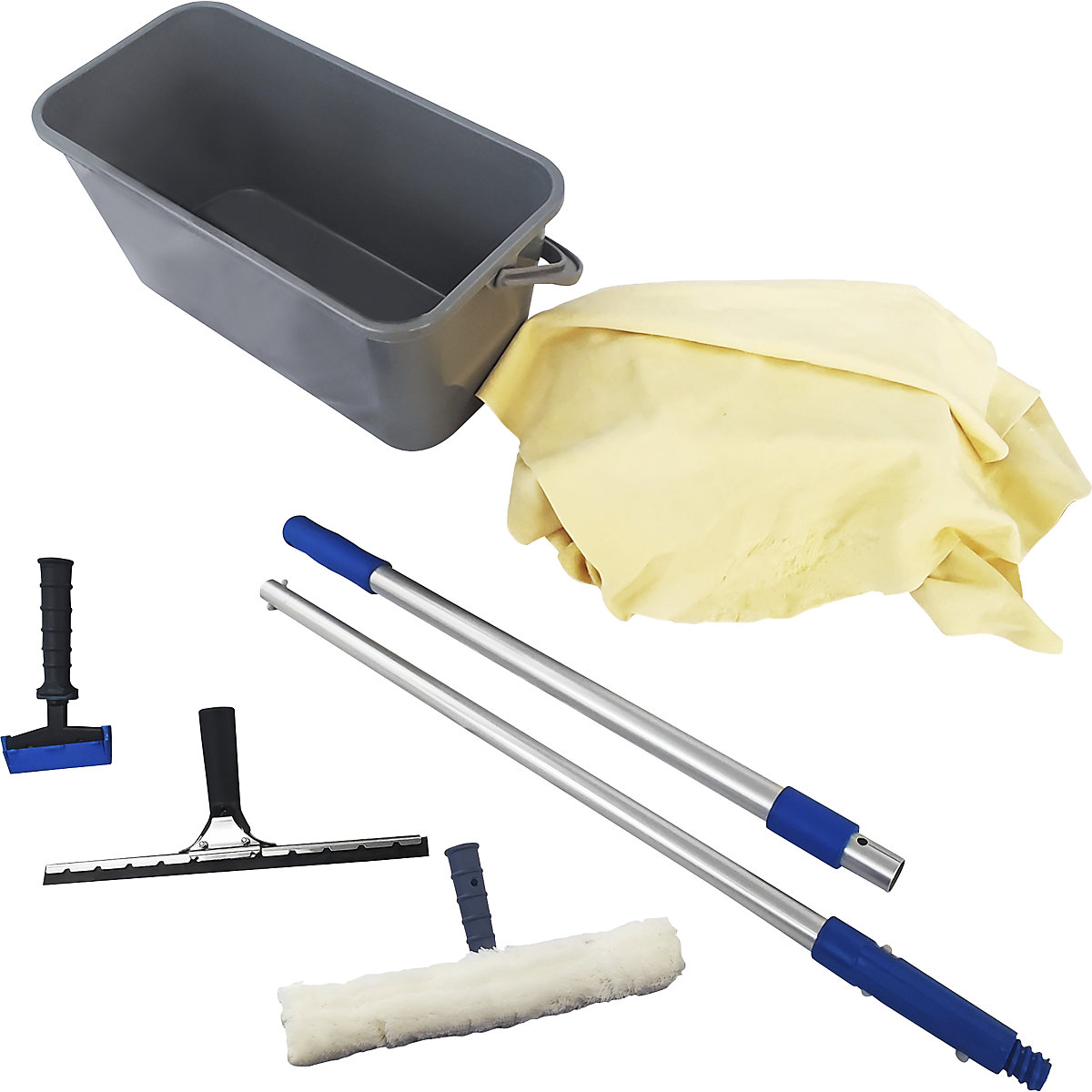 Zestaw do mycia okien – eurokraft basic (Zdjęcie produktu 2)-1