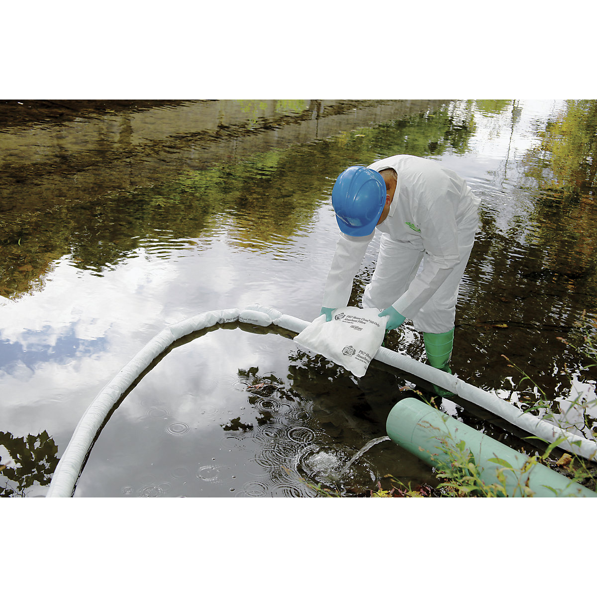 Wąż wchłaniający z włókniny wiążącej SHEEN Clean®Oil-Only – PIG (Zdjęcie produktu 2)-1