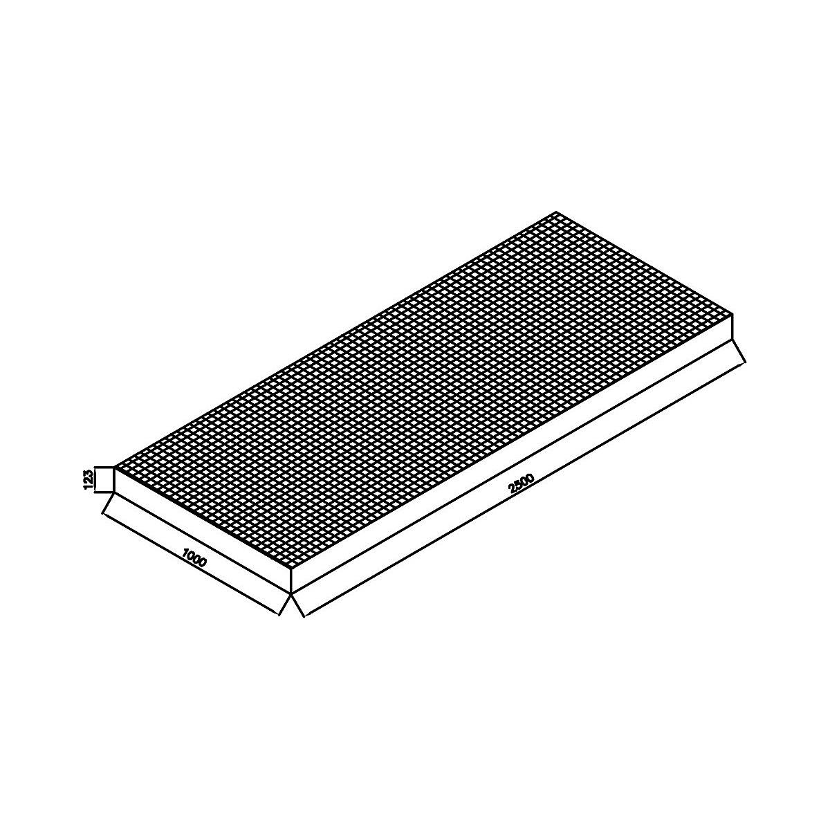 Ocynkowana wanna płaska ze stali – LaCont (Zdjęcie produktu 6)-5
