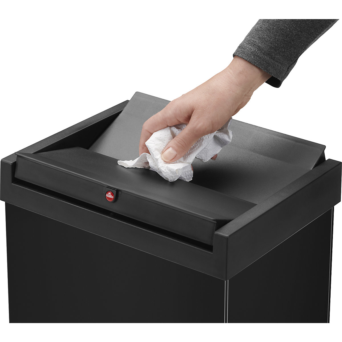 Pojemnik na odpady z pokrywą uchylną BIG-BOX SWING – Hailo (Zdjęcie produktu 3)-2