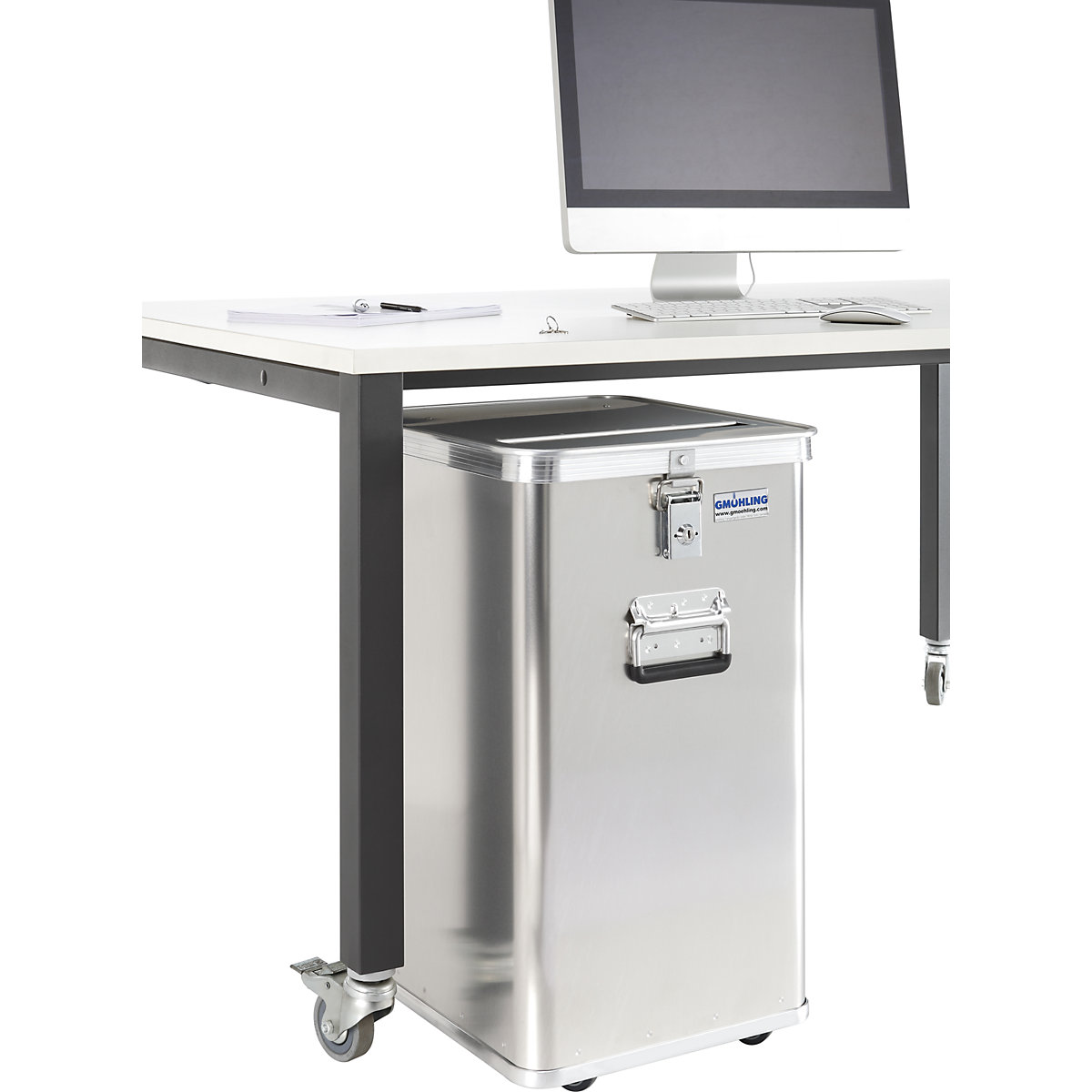 Pojemnik do niszczenia dokumentów – Gmöhling (Zdjęcie produktu 4)-3