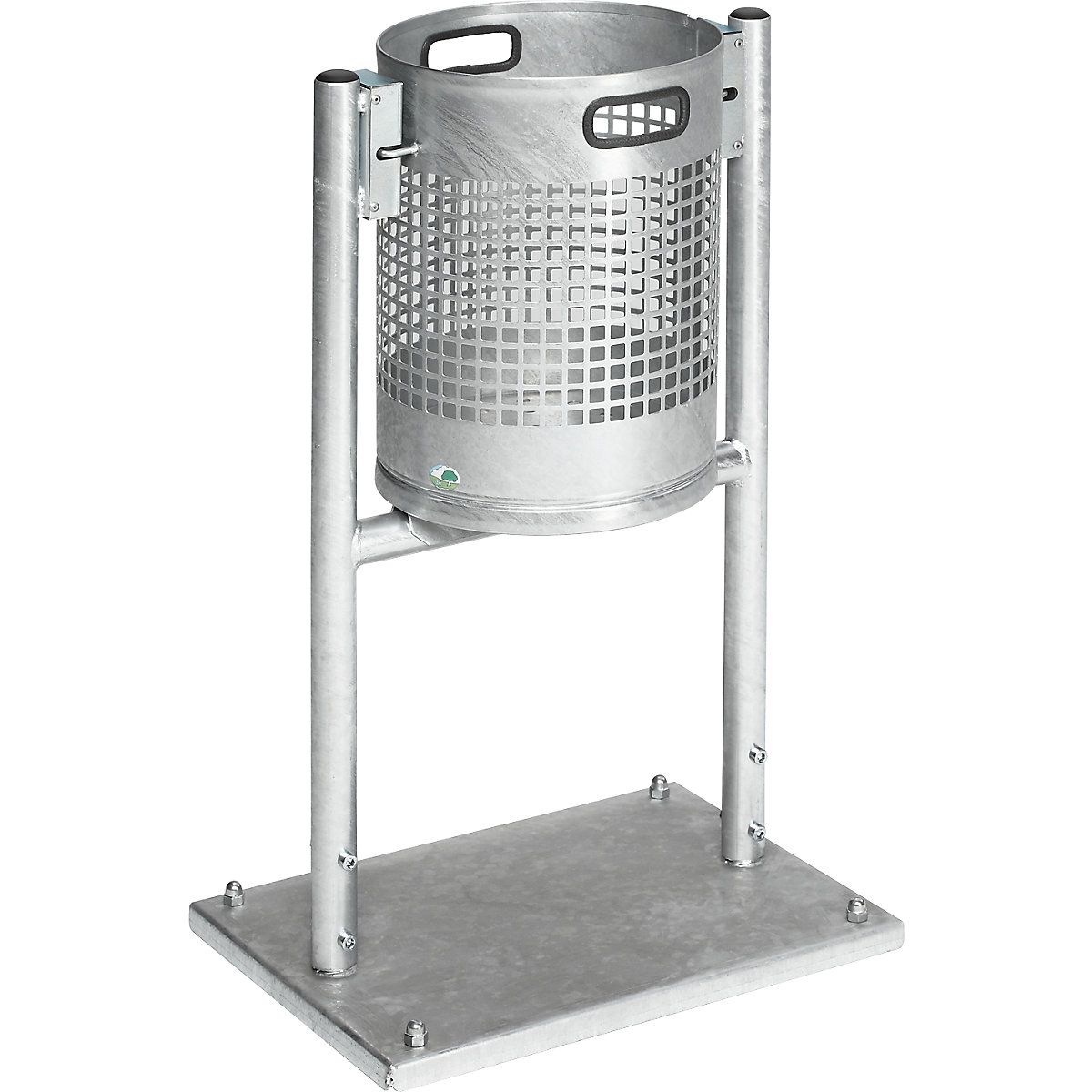 Zewnętrzny pojemnik na odpady, 30 l, stal – VAR (Zdjęcie produktu 3)-2