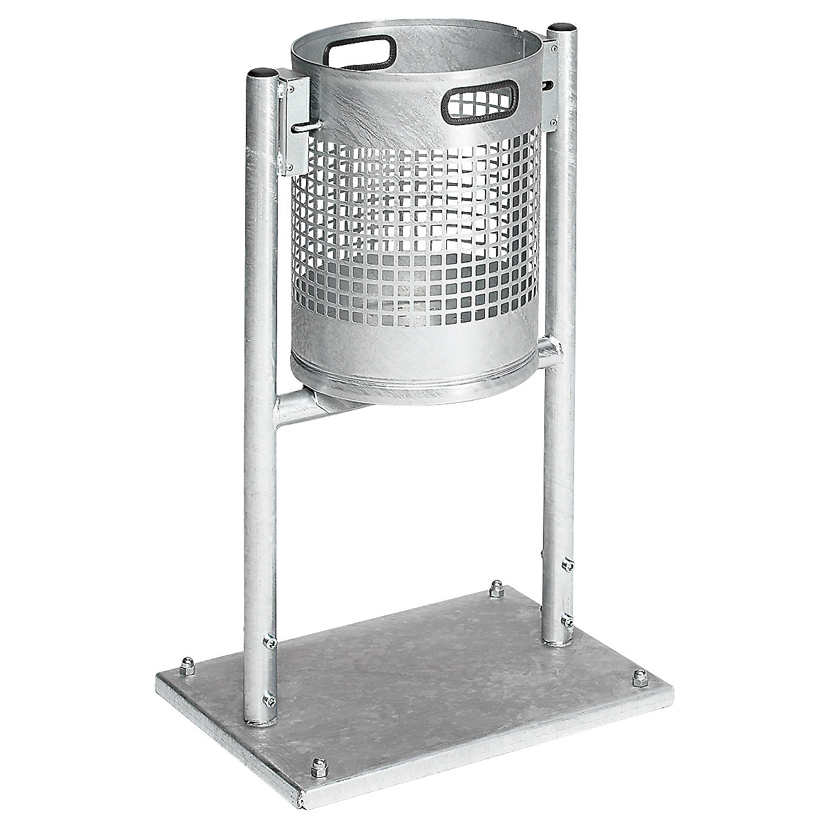 Zewnętrzny pojemnik na odpady, 30 l, stal – VAR