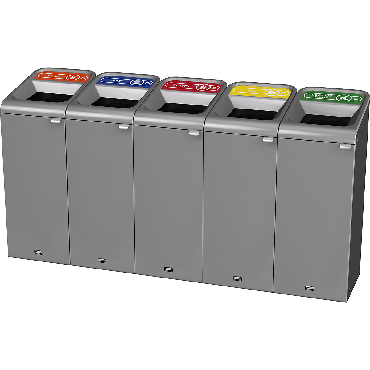 Pojemnik na surowce wtórne Configure™ – Rubbermaid (Zdjęcie produktu 3)-2