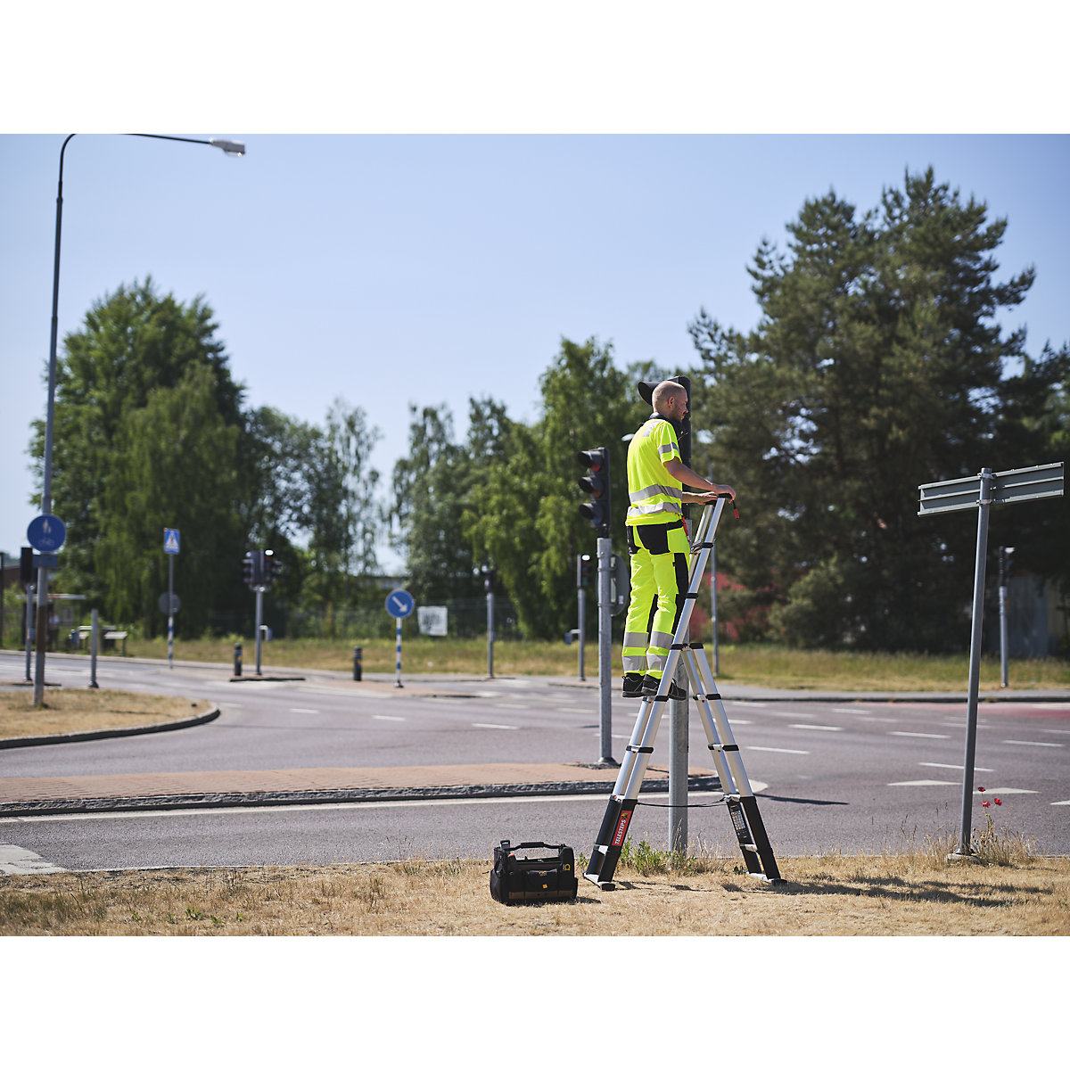 Teleskopický víceúčelový žebřík COMBI LINE – Telesteps (Obrázek výrobku 10)-9