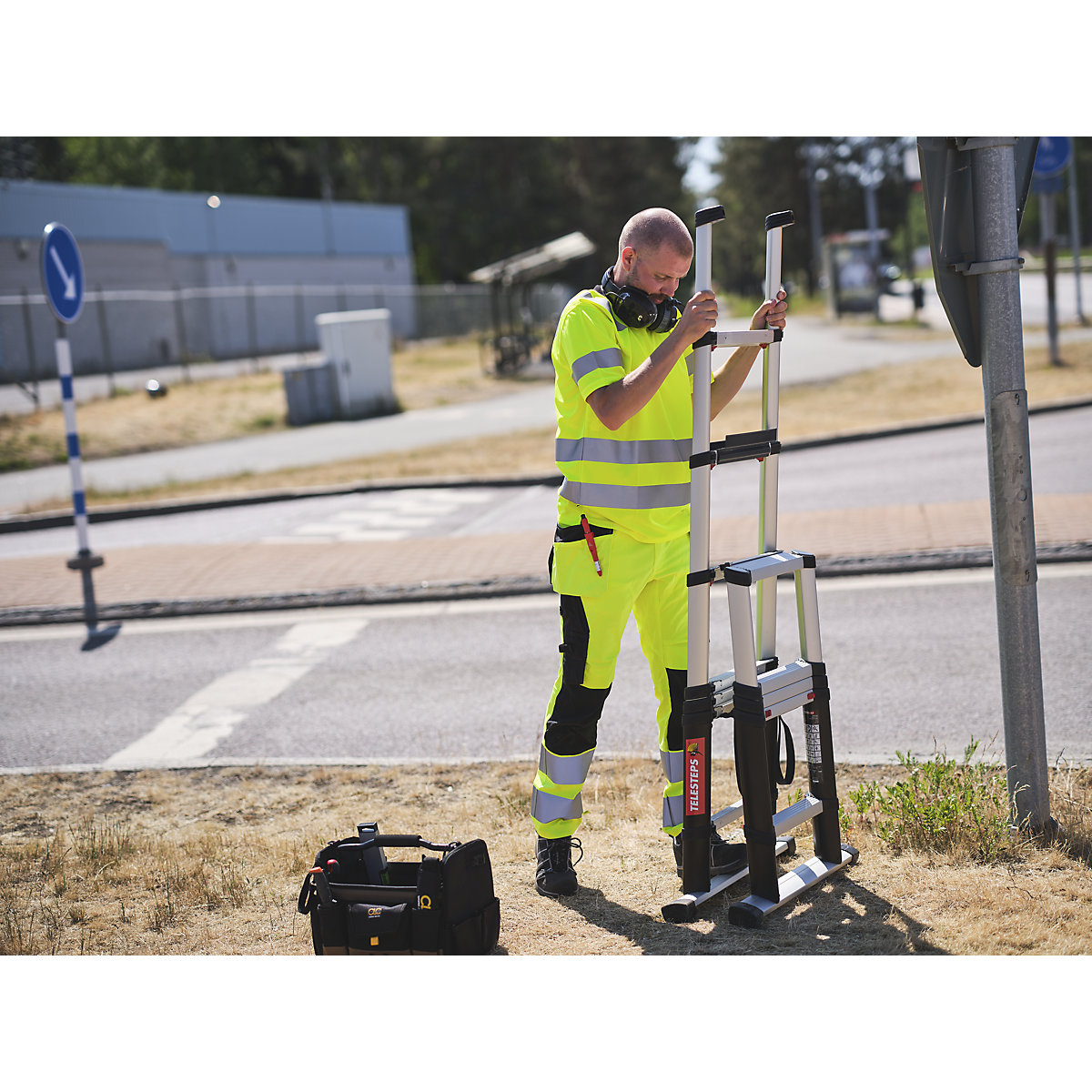 Teleskopický víceúčelový žebřík COMBI LINE – Telesteps (Obrázek výrobku 11)-10