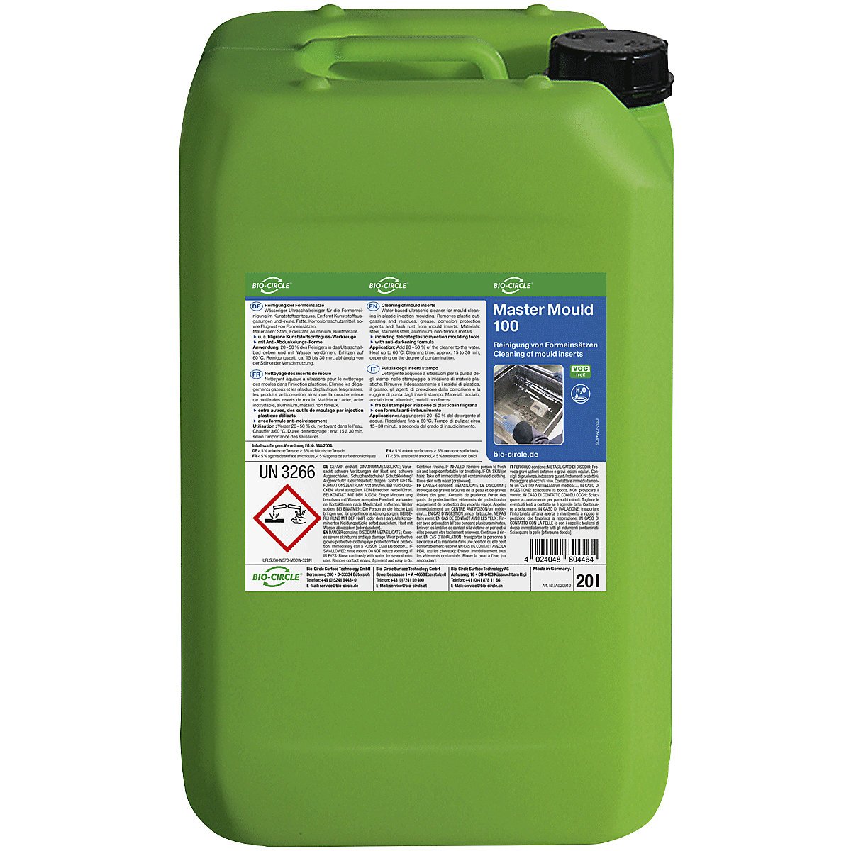 Ultrazvukový čistič Master Mould 100 &ndash; Bio-Circle