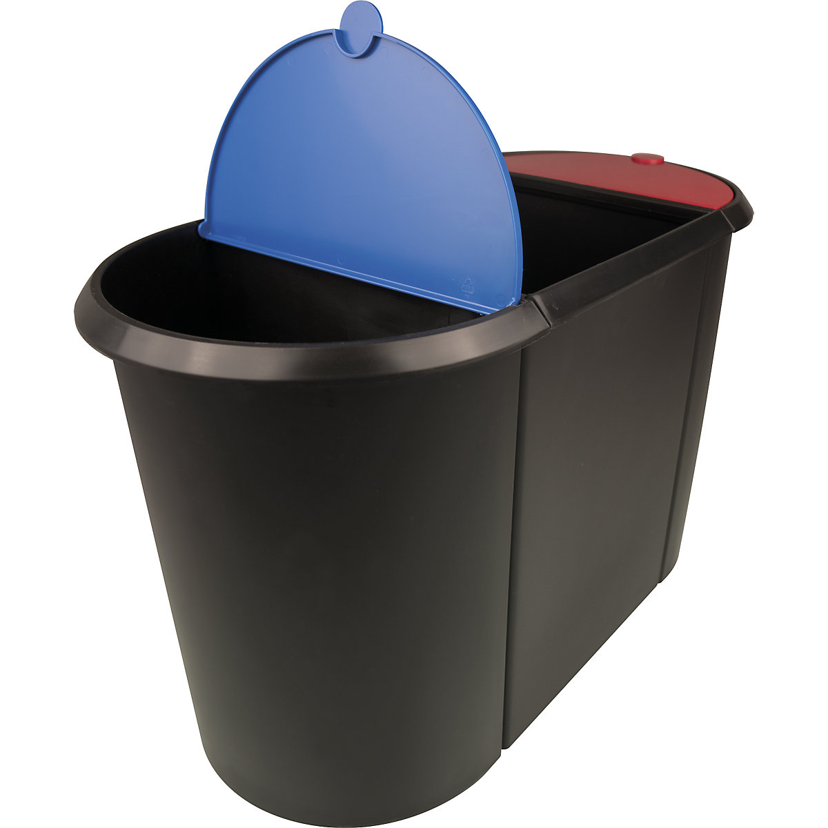 Kôš na papier, plastový – helit (Zobrazenie produktu 4)-3