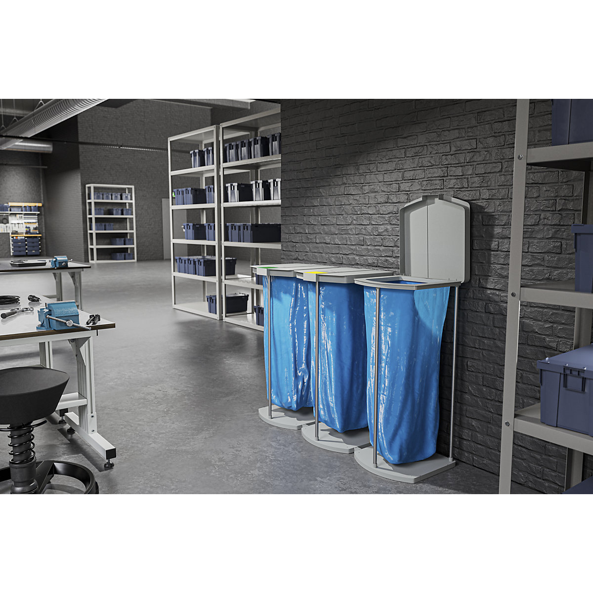 Stojan pre vrecia na odpadky ProfiLine – Hailo (Zobrazenie produktu 3)-2