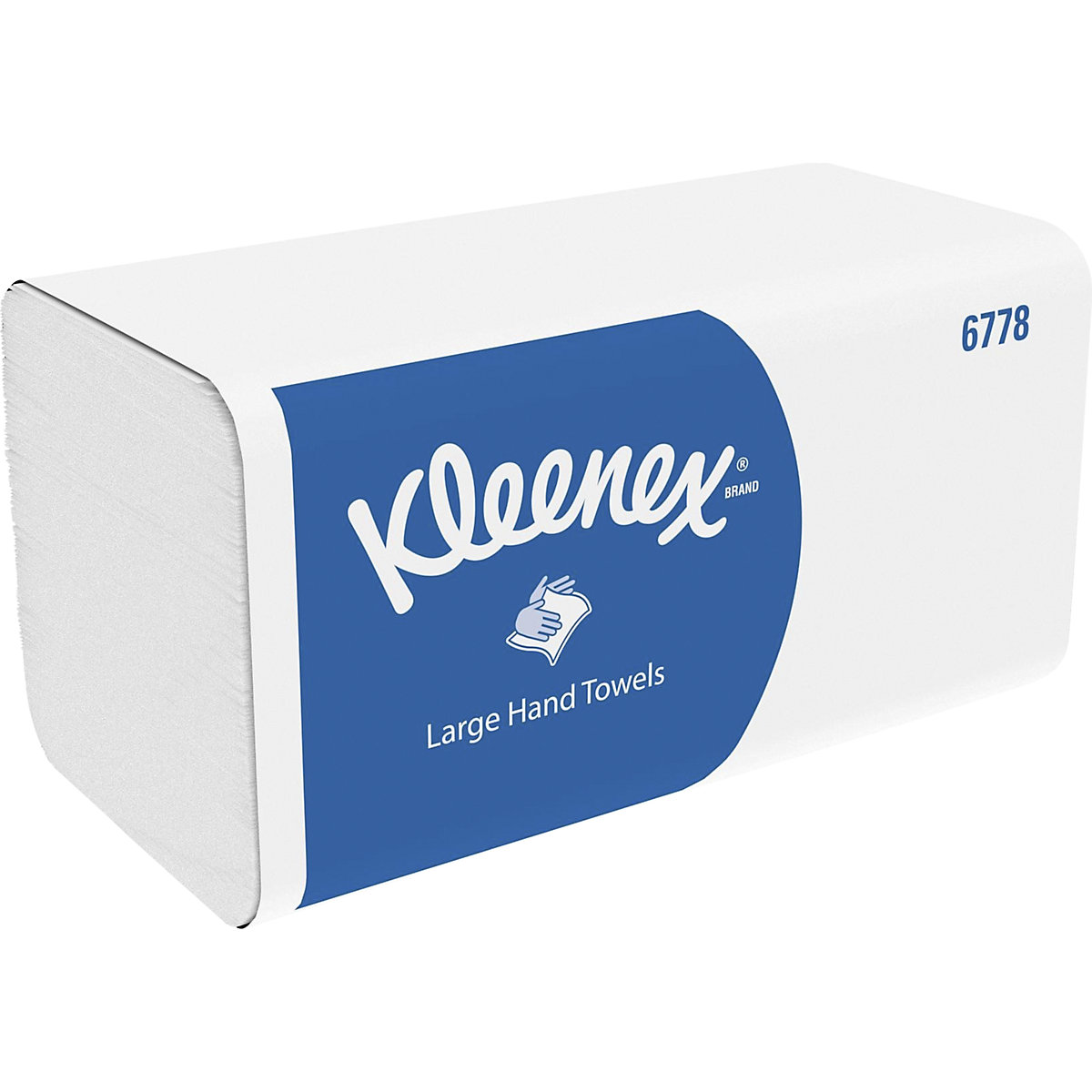 Skladané papierové uteráky Kleenex V-fold &ndash; Kimberly-Clark