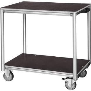 Монтажная тележка из алюминиевого профиля