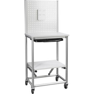 Передвижное компьютерное рабочее место, из алюминиевых профилей