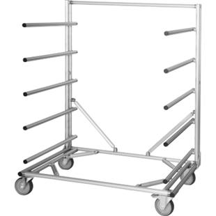 Стеллажная тележка MULTI RACK из алюминиевого профиля