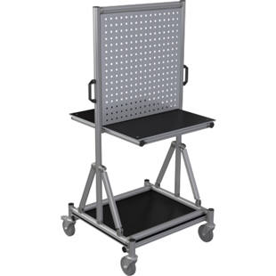 Тележка для инструментов, из алюминиевых профилей