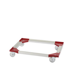 Ходовая часть, пластмассовые уголки с вставными алюминиевыми профилями