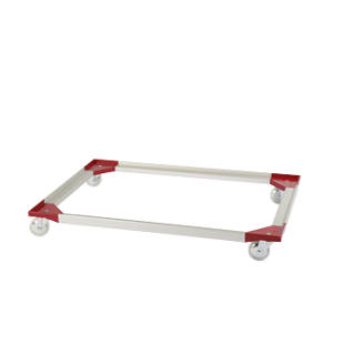 Ходовая часть, пластмассовые уголки с вставными алюминиевыми профилями