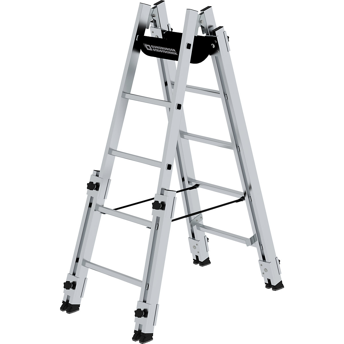 Aluminium bokladder met sporten &ndash; MUNK