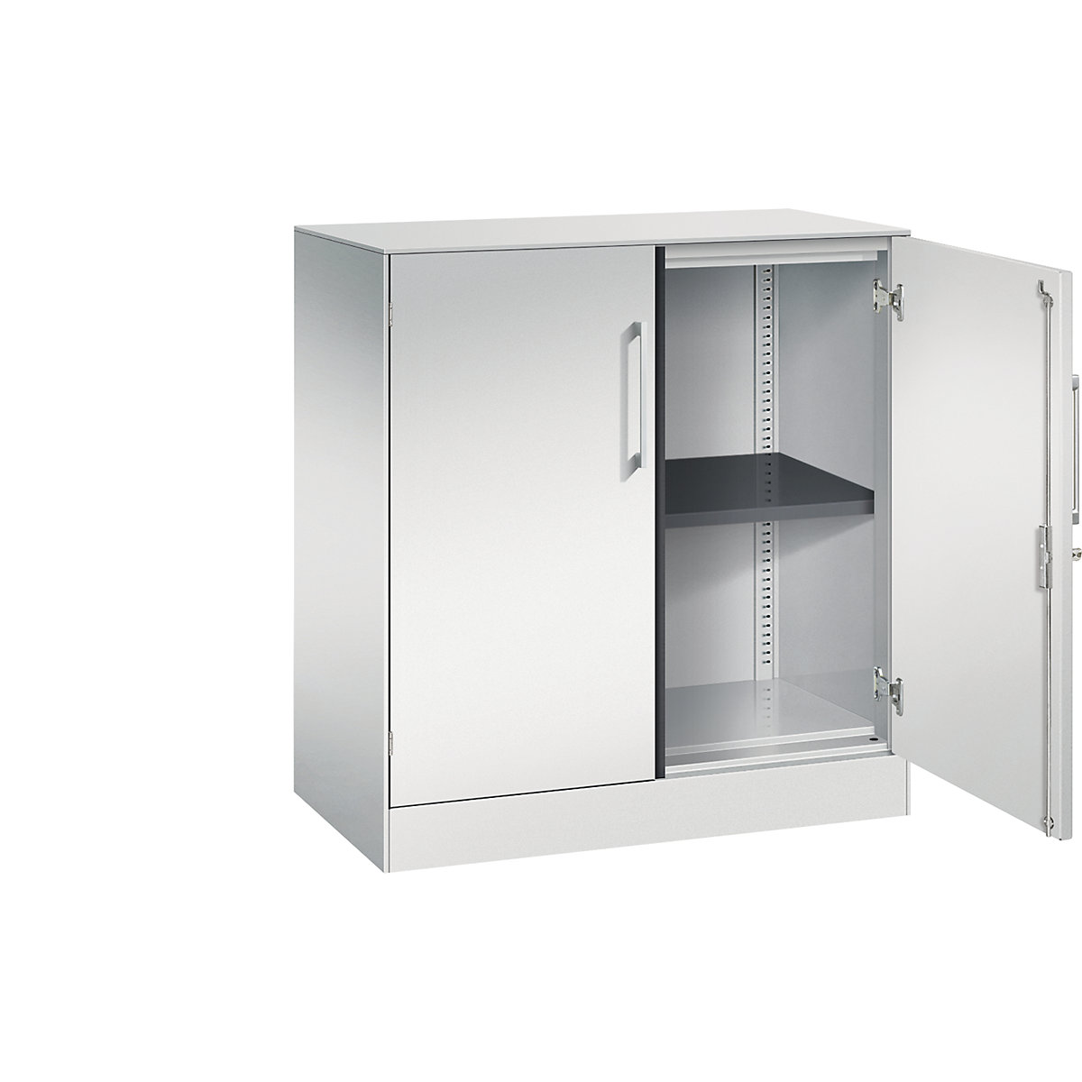 Armadio con ante a battente ASISTO, altezza 897 mm - C+P