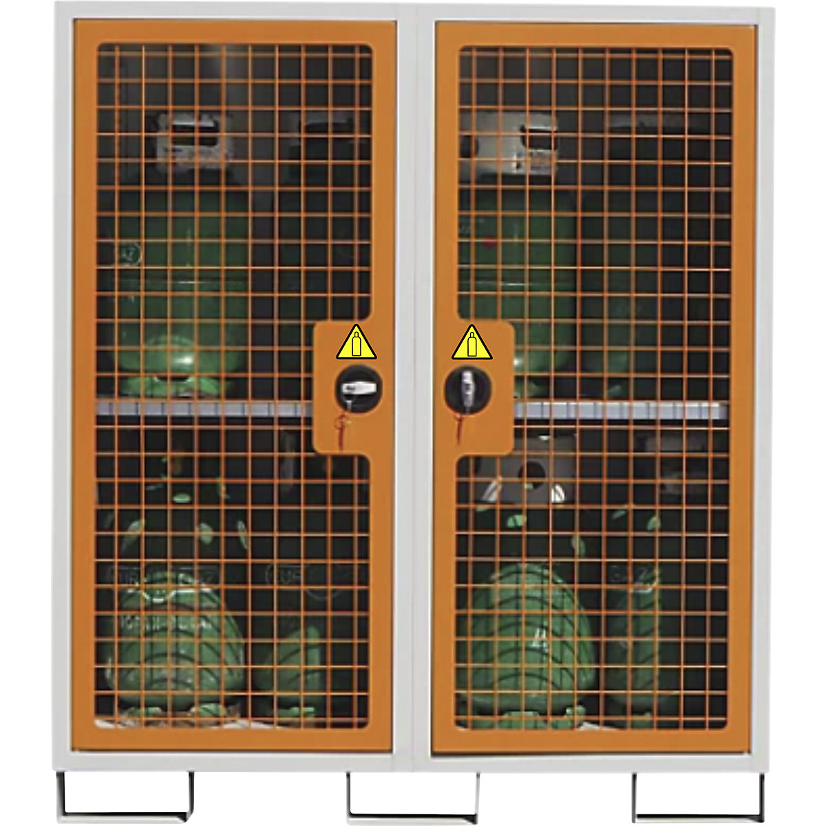 Armadio per bombole di gas - eurokraft basic