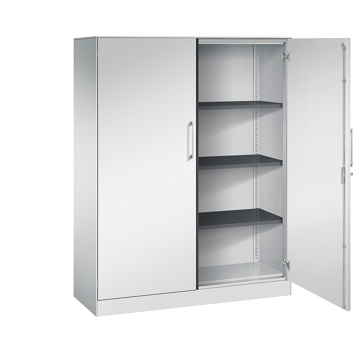 Armoire à portes battantes ASISTO, hauteur 1617 mm - C+P