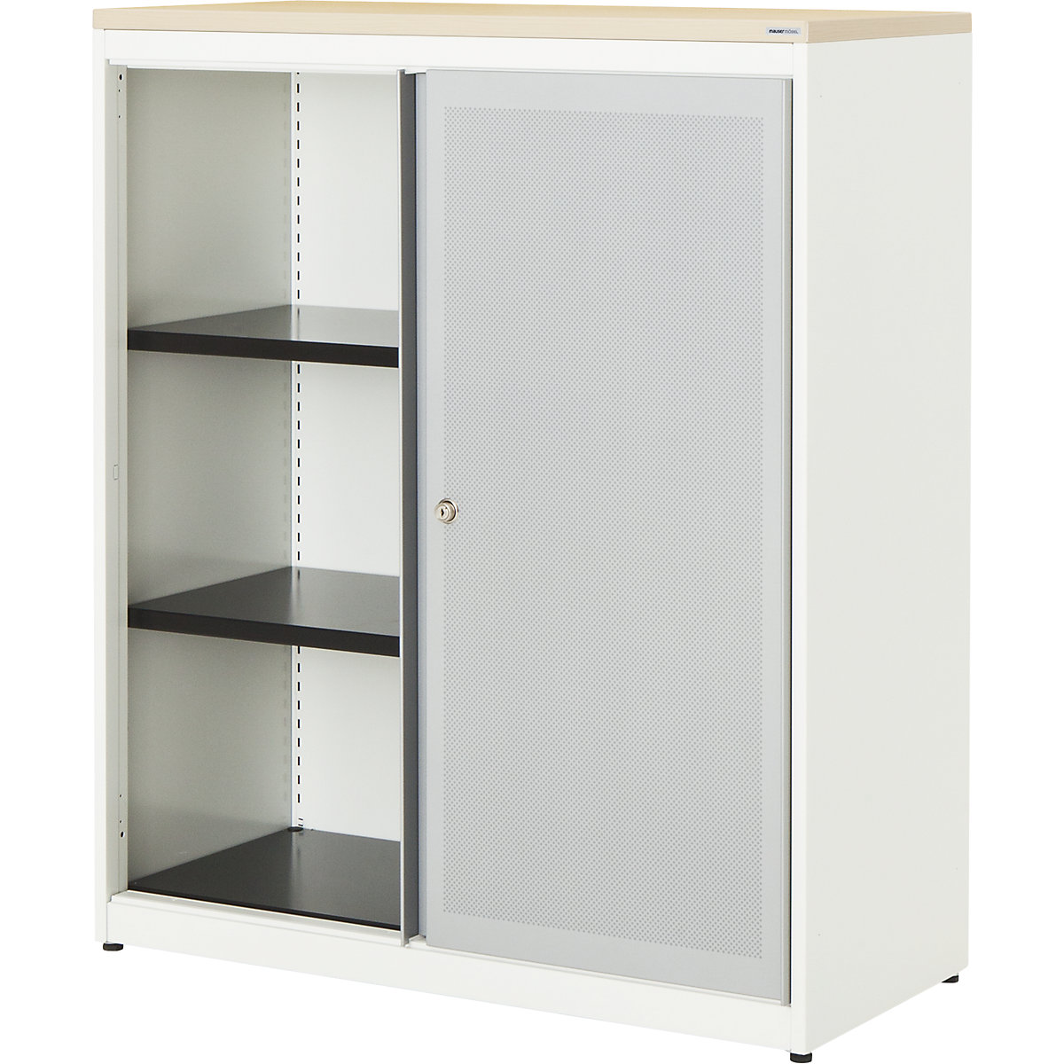 Armoire à portes coulissantes, à effet acoustique - mauser
