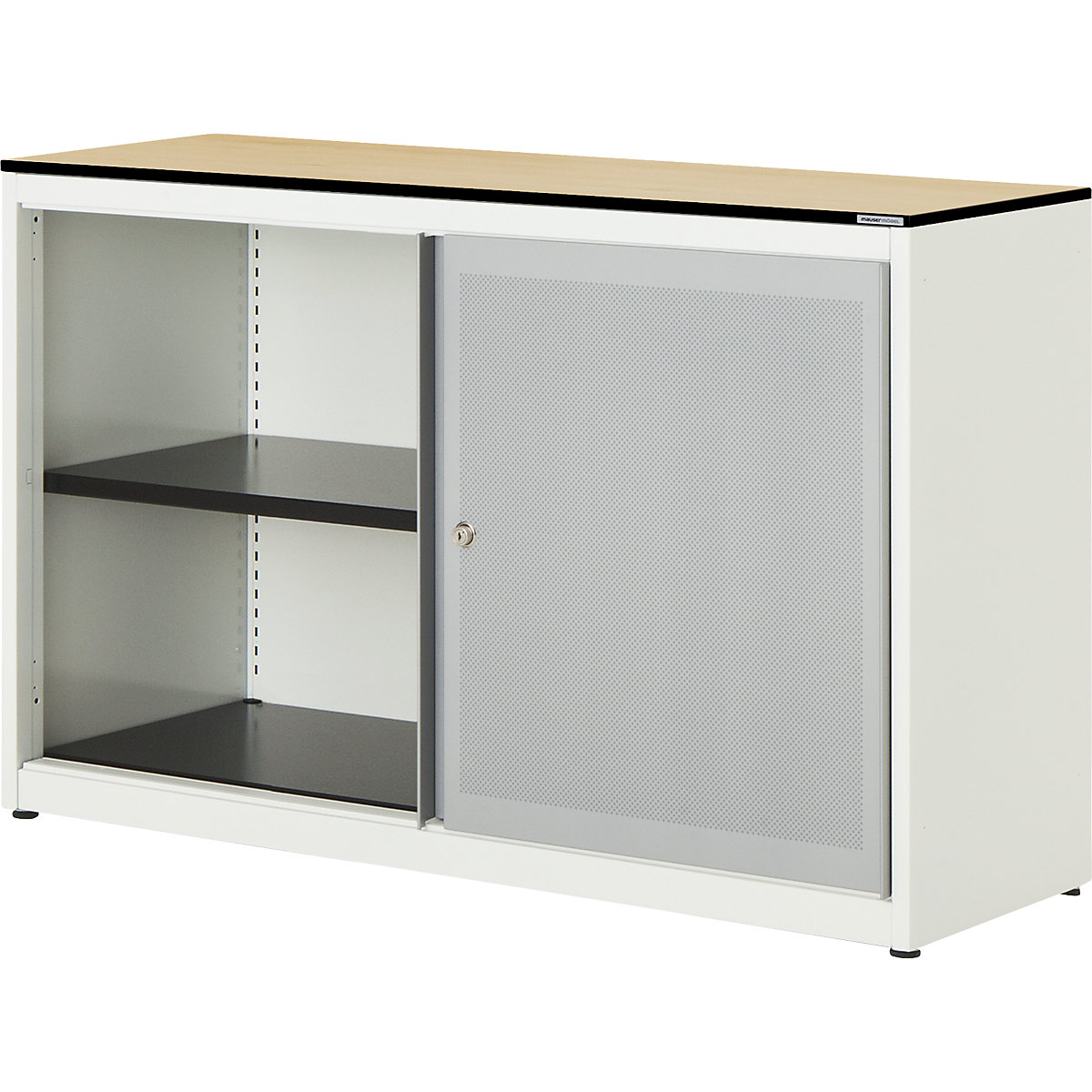 Armoire à portes coulissantes, à effet acoustique - mauser
