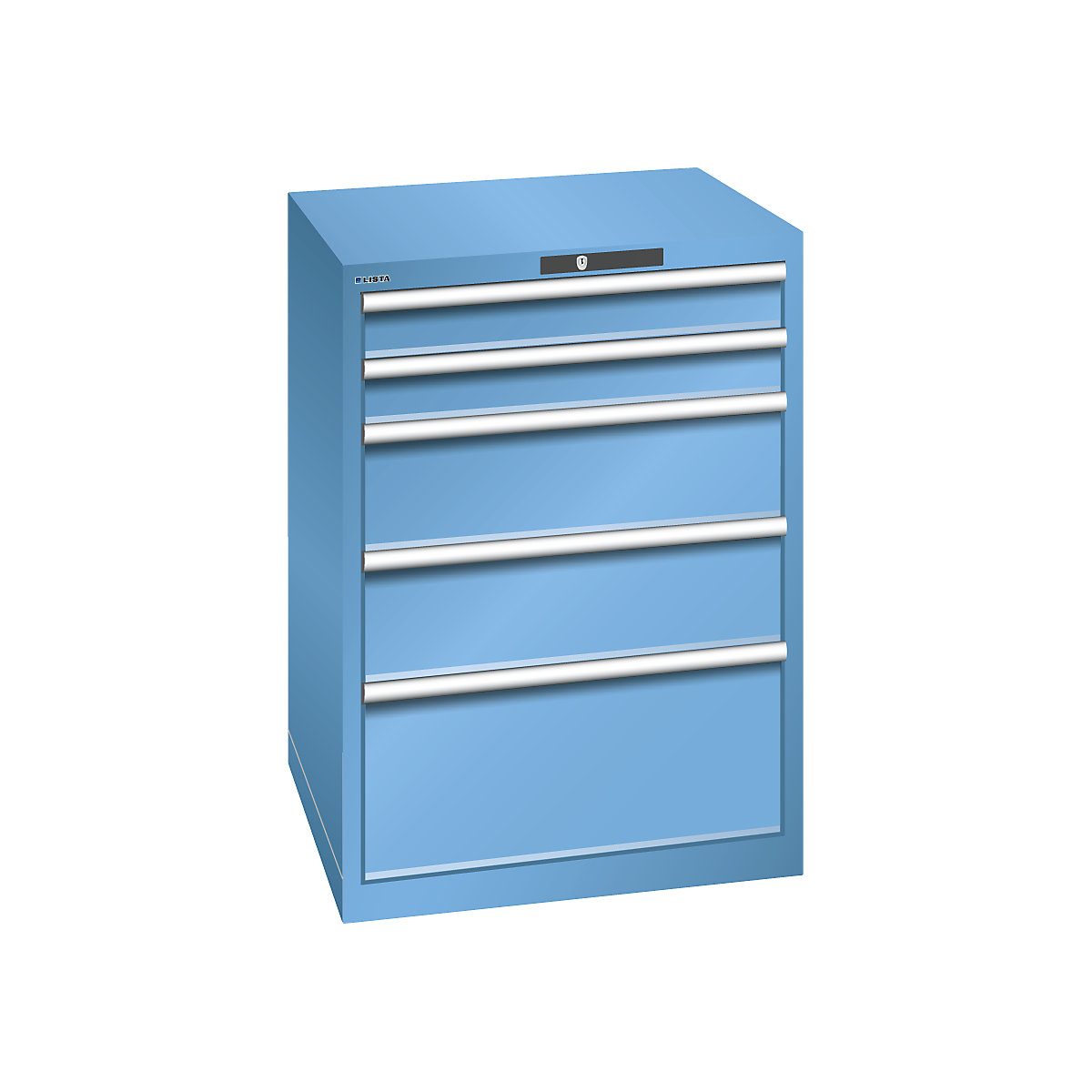 Armoire à tiroirs avec 5 tiroirs - LISTA