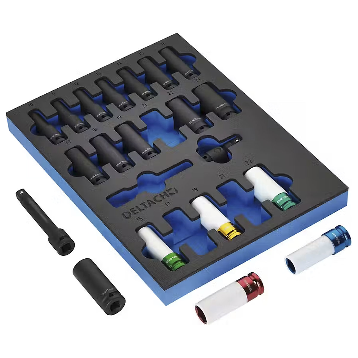 BUNKER 1/2" Impact Socket Set | 20 Piece (Product illustration 4)-3