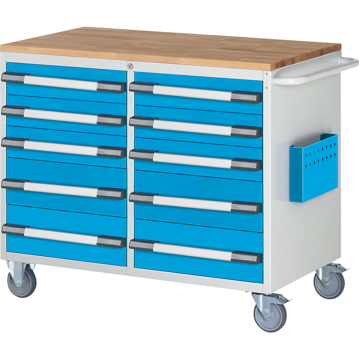 Banc de lucru compact, mobil &ndash; eurokraft pro