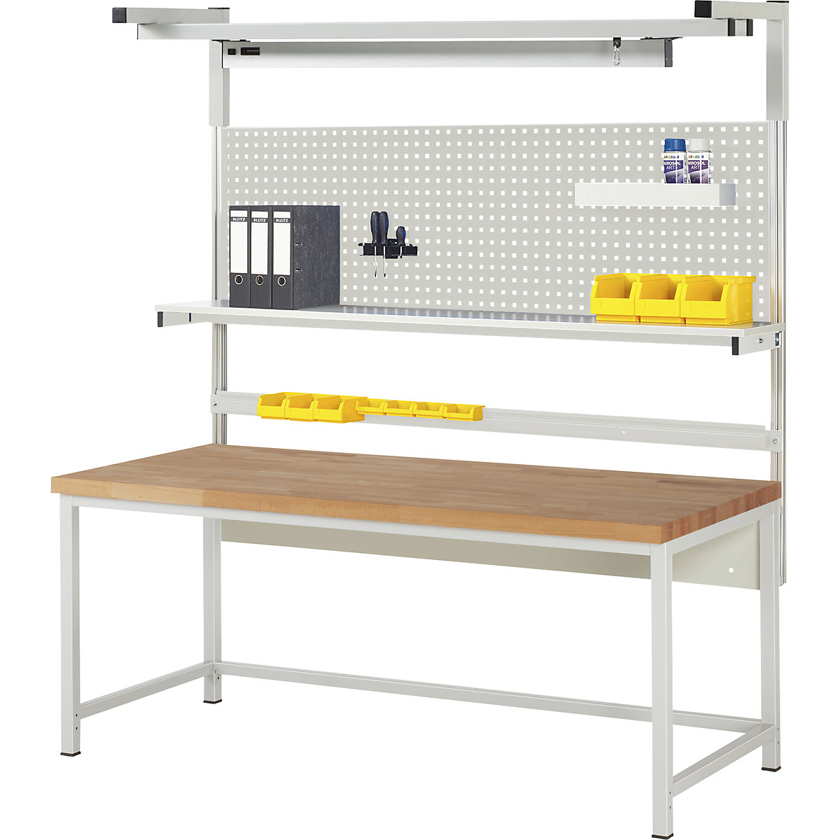 Banco de trabajo con estructura modular Serie 8000 &ndash; eurokraft pro
