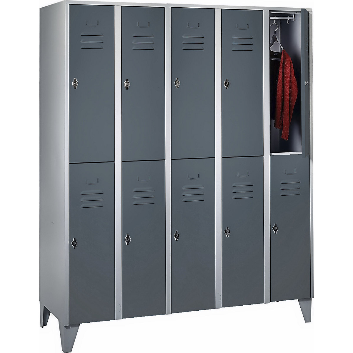 Berlin 2 kétszintes öltözőszekrény &ndash; Wolf