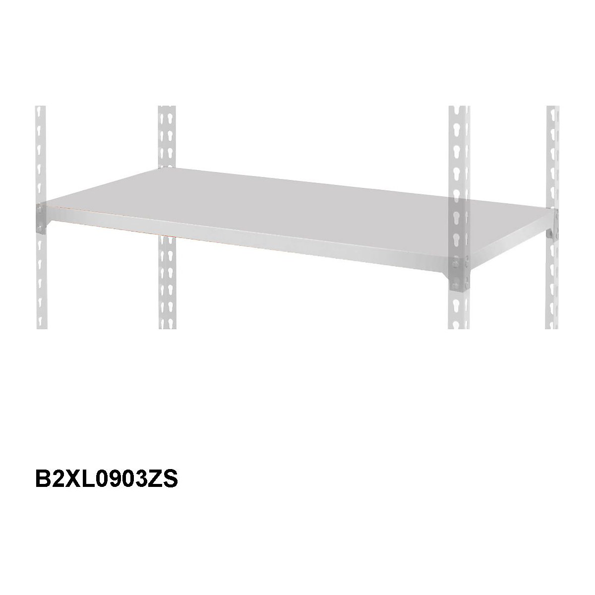 BiG200 Extra Steel Shelf 915w x 305d mm Galvanised 200kg UDL