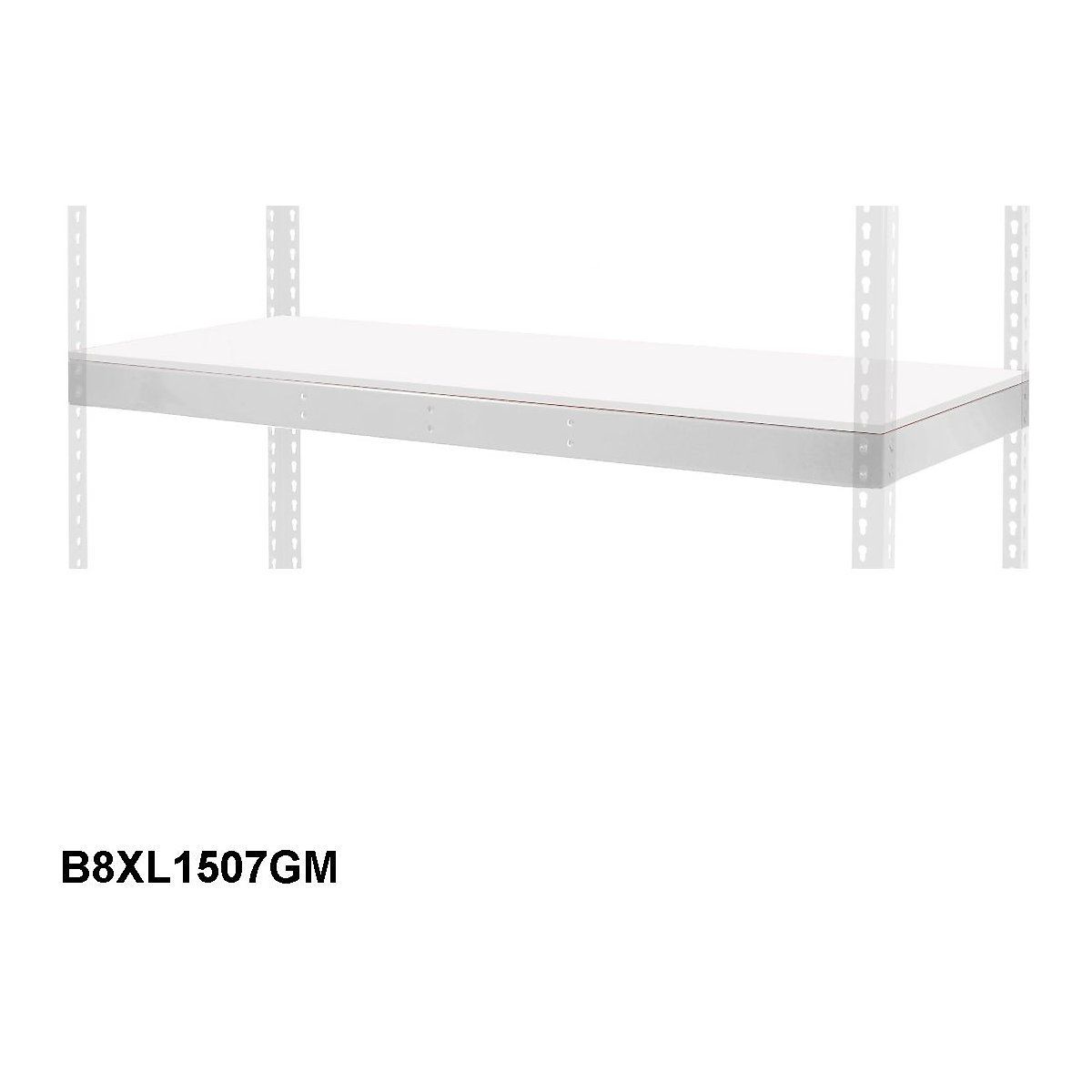 BiG800 Extra Melamine Level 1525w X 760d mm 800kg UDL  Grey