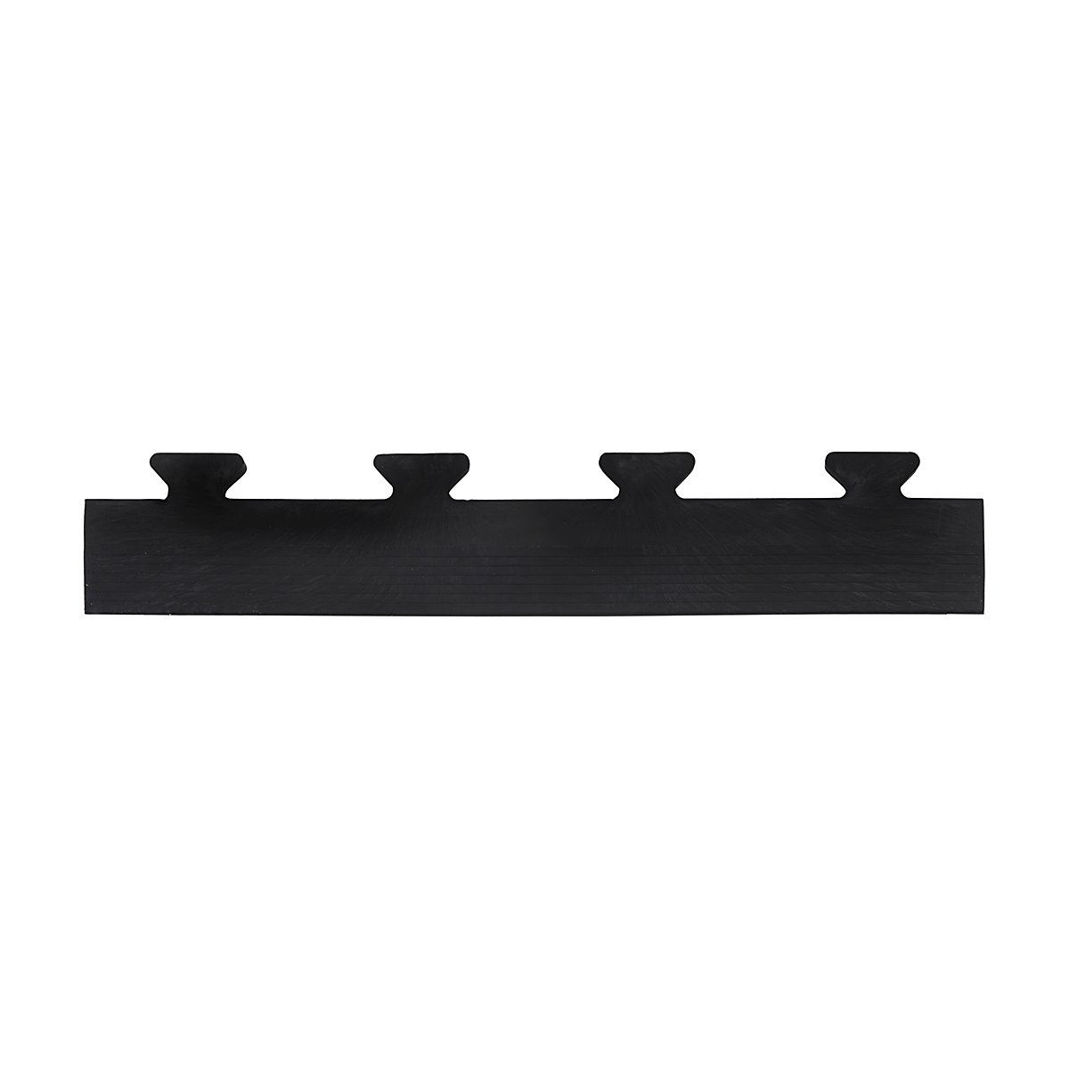 BiGDUG Essentials Interlocking Floor Tile Ramped Edges, BiGDUG Essentials Interlocking Floor Tile Ramped Edges, BiGDUG Essentials Interlocking Floor Tile Ramped Edge | 12h x 470w x 60d mm | Male | Black-2
