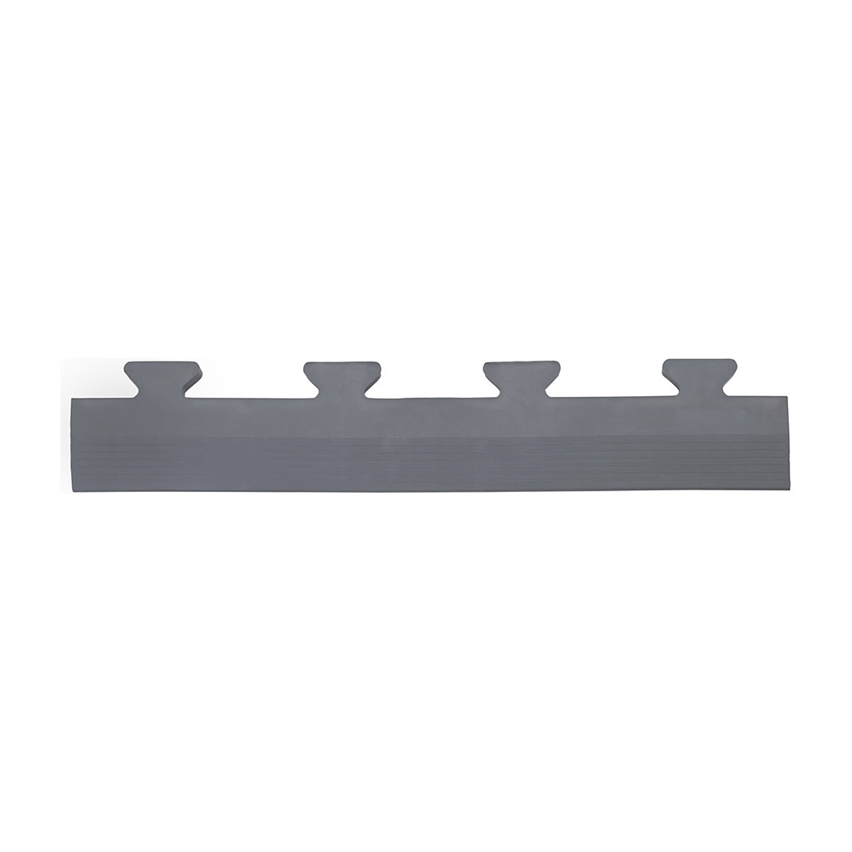 BiGDUG Essentials Interlocking Floor Tile Ramped Edges, BiGDUG Essentials Interlocking Floor Tile Ramped Edges, BiGDUG Essentials Interlocking Floor Tile Ramped Edge | 12h x 470w x 60d mm | Male | Grey-3